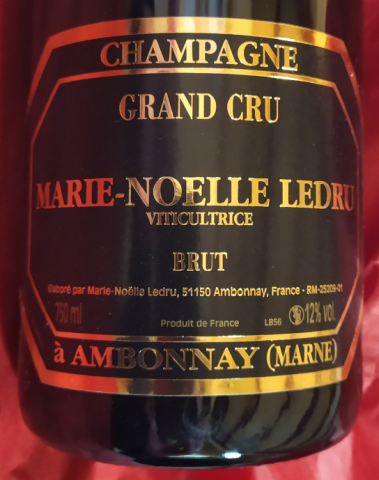 Champagne Marie Noelle Ledru