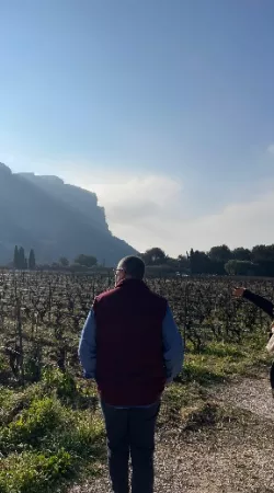 Visite du Domaine Clos Sainte Magdeleine