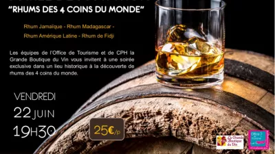 Soirée Dégustation rhums du 22 juin