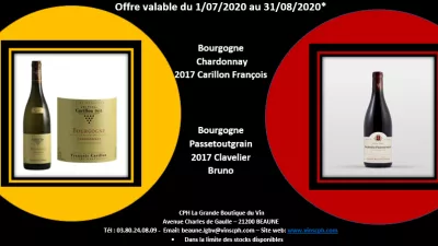 Offre valable du 1/07/2020 au 31/08/2020