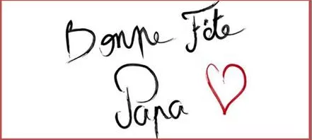Pour vos cadeaux de fête des Pères, offrez à votre Papa.....